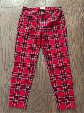 Talbots Plaid Holiday Pants